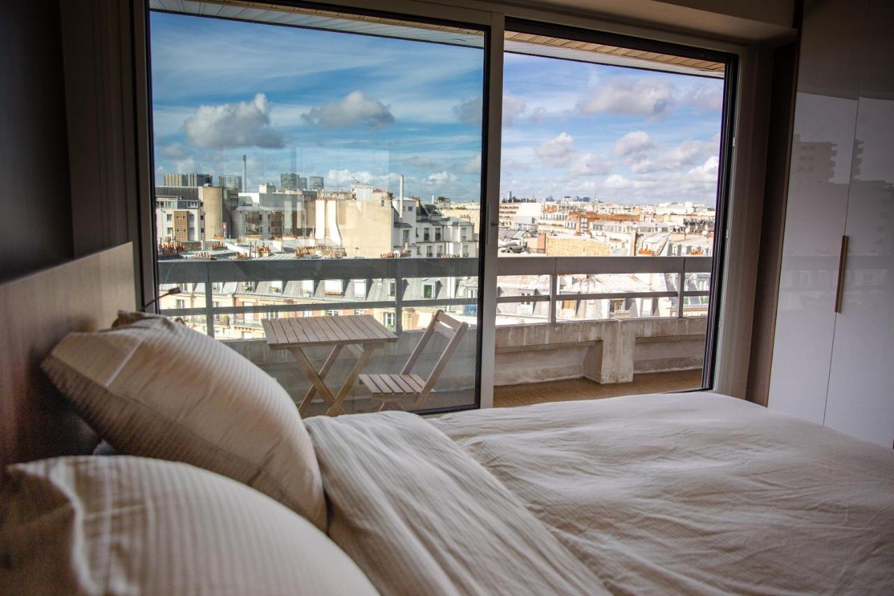 Appartement Vue Tour Eiffel Paris Exterior photo